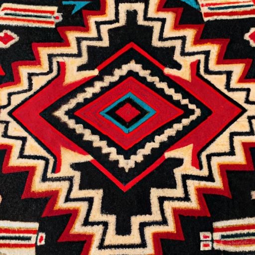 Farm-inspired rug motifs